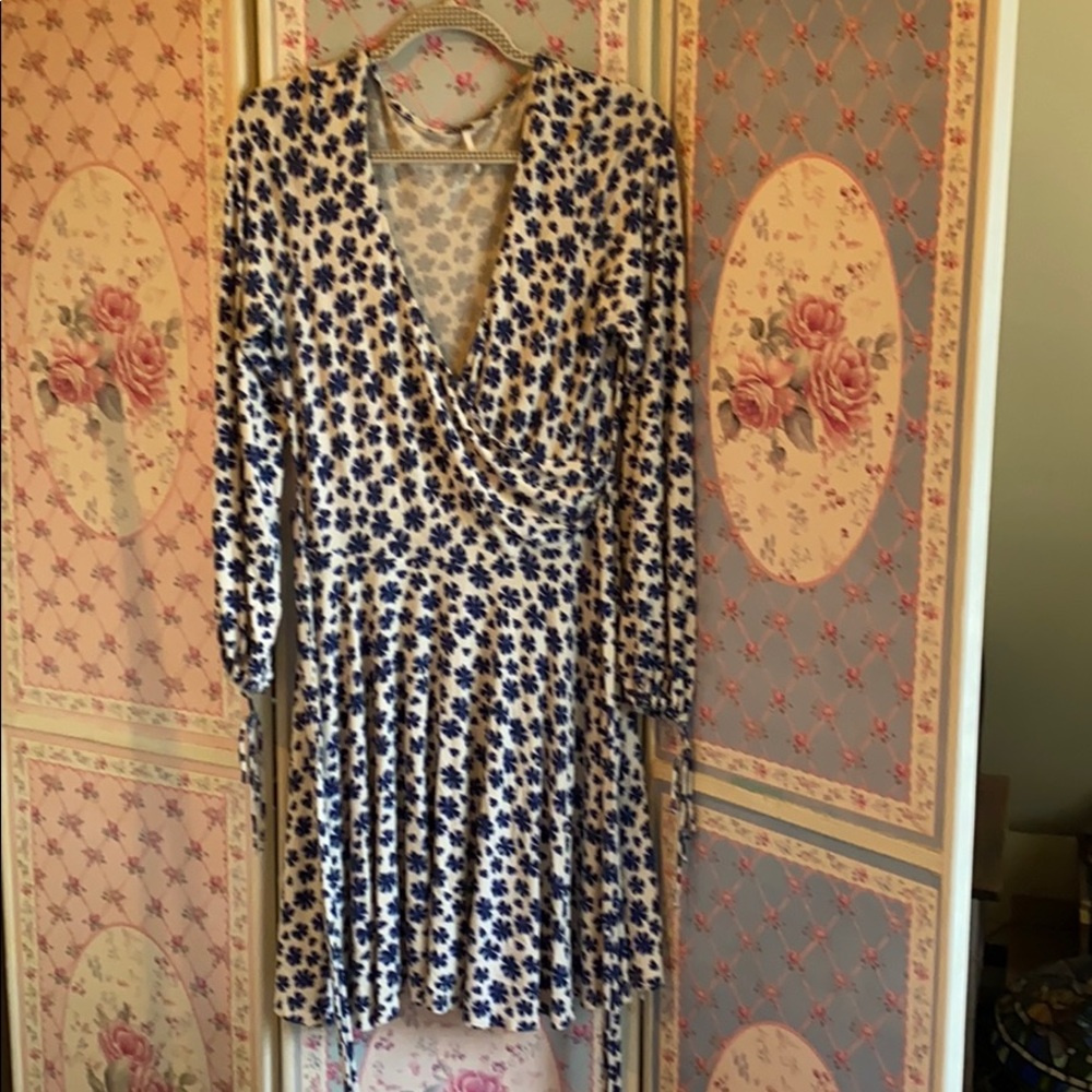Free People wrap dress